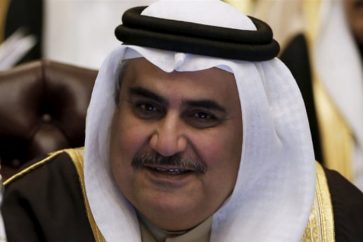 Bahraini Foreign Minister Khalid bin Ahmed Al Khalifa