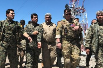 US commander Kurdish forces