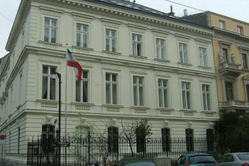 Residence of Iranian envoy in Vienna