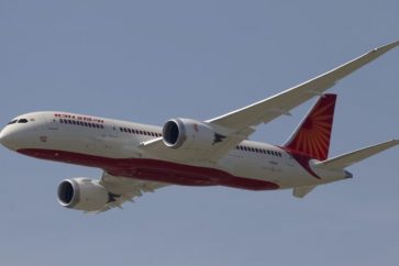 Boeing 787 Dreamliner aircraft operated by Air India