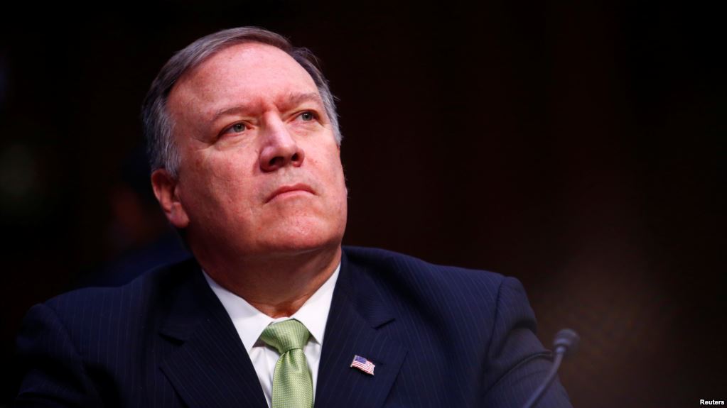 CIA director Mike Pompeo, who was picked by President Donald Trump to lead US foreign policy