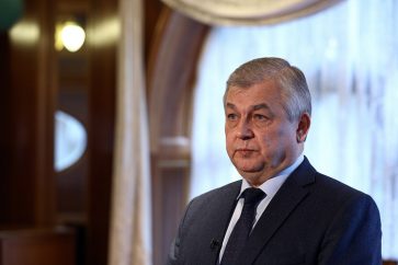 Russia's special presidential envoy for Syria Alexander Lavrentiev