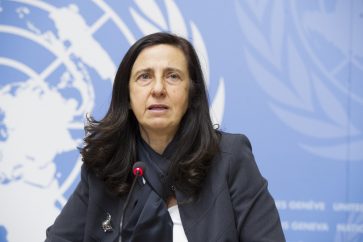 UN spokeswoman Alessandra Vellucci
