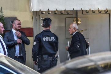 Turkish police Saudi consulate