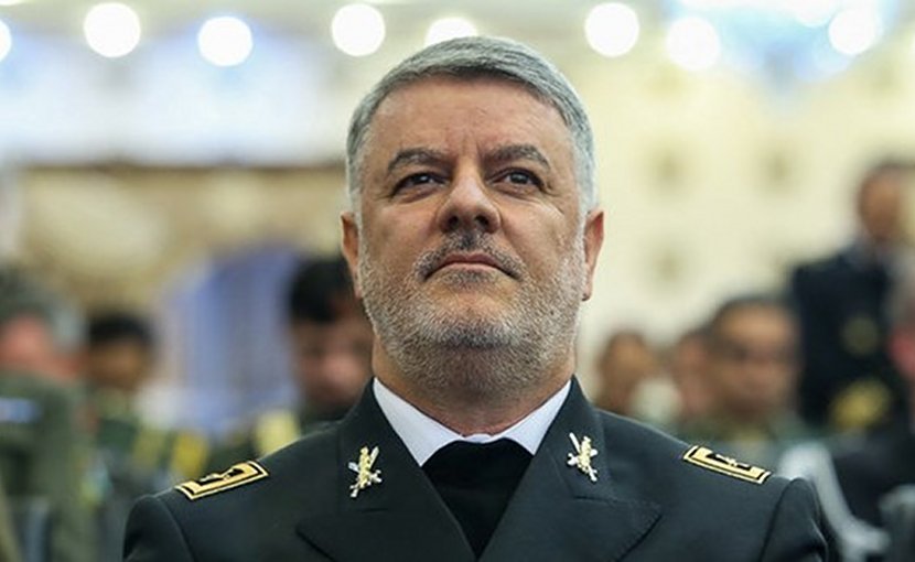 Navy Commander Rear Admiral Hossein Khanzadi