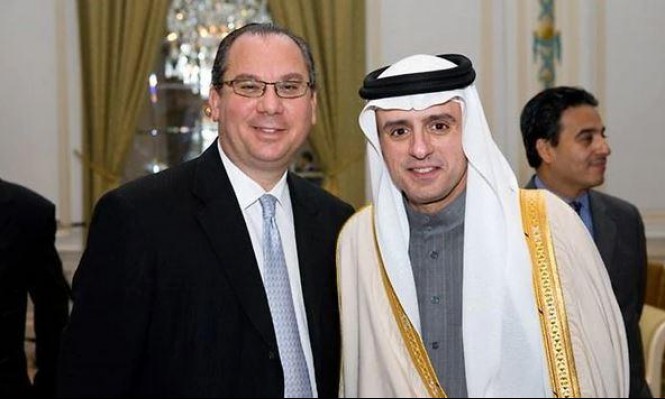 US Rabbi Marc Schneier and Saudi FM Aderl Jubeir