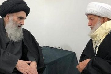 Ayatollah Sistani Sheikh Qassem