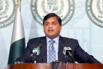 Pakistan foreign ministry spokesman Mohammad Faisal