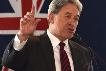 New Zealand Foreign Minister Winston Peters