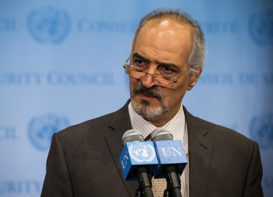Syria's UN Ambassador Bashar Jaafari