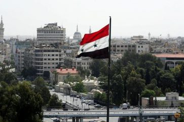 Damascus Syria flag