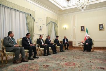 Rouhani Omani delegation