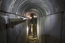 Israeli soldier tunnel