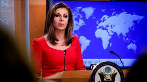 State Department spokeswoman Morgan Ortagus