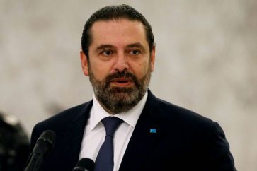 Caretaker Prime Minister Saad Hariri