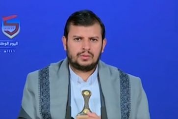 Head of Yemen's Ansarullah revolutionary movement Sayyed Abdul Malek Al-Houthi in televised speech on Thursday (March 26) when he announced an initiative to release Saudi servicemen in exchange for Hamas members held by Riyadh's regime.