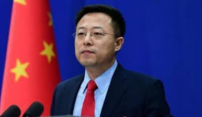 Chinese foreign ministry spokesman Zhao Lijian