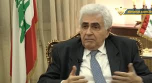 Lebanese Foreign Minister Nassif Hitti