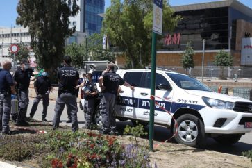 Israeli occupation police stabbing attack