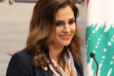 Lebanese Information Minister Manal Abdel Samad