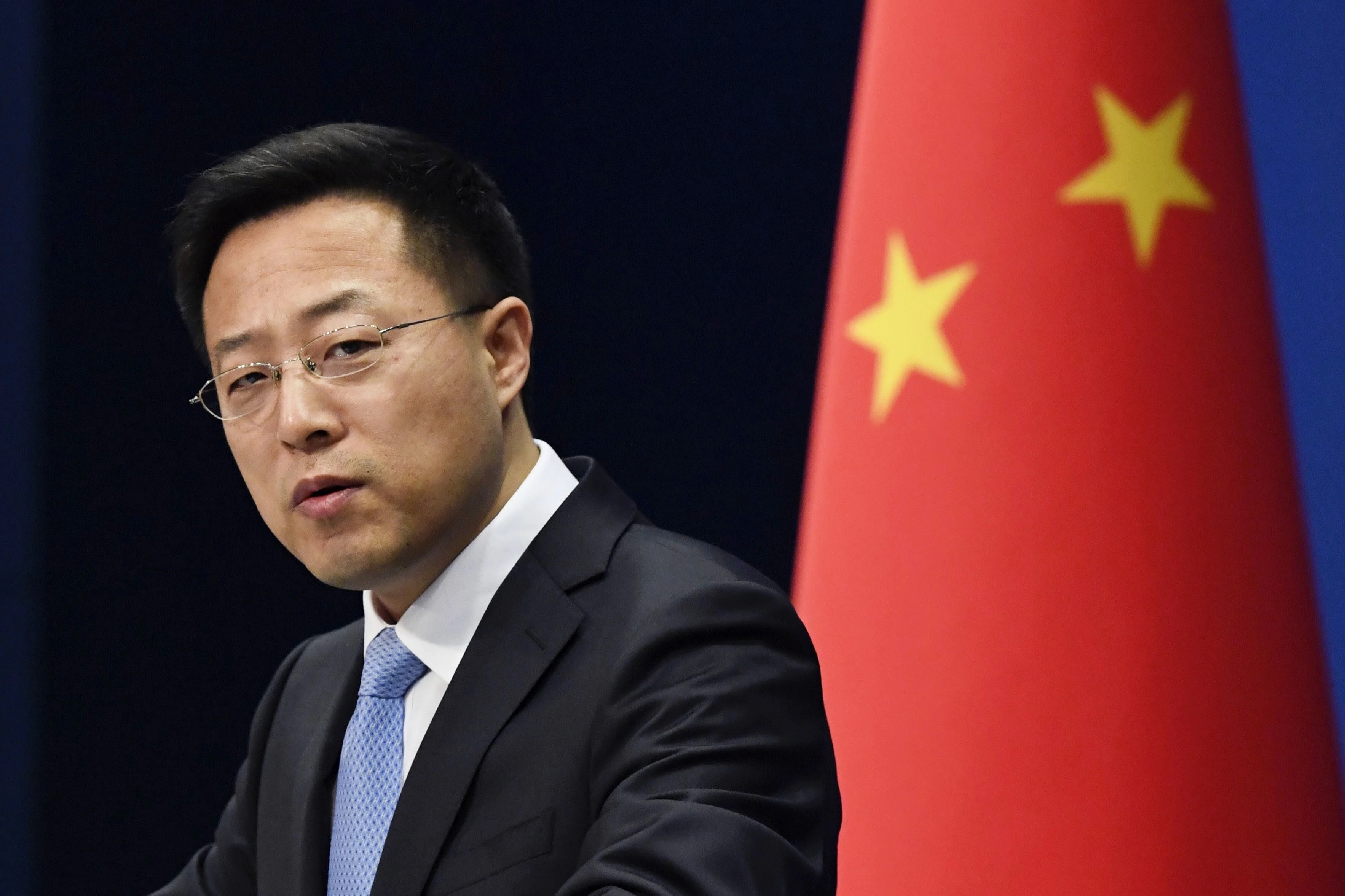 foreign ministry spokesman Zhao Lijian