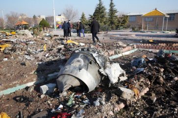 Ukrainian downed plane