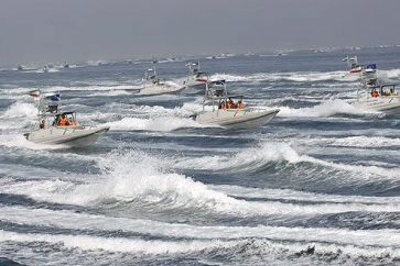 IRGC speed boats