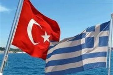Greece Turkey flags
