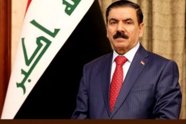 Iraqi Defense Minister Juma Inad Saadoun
