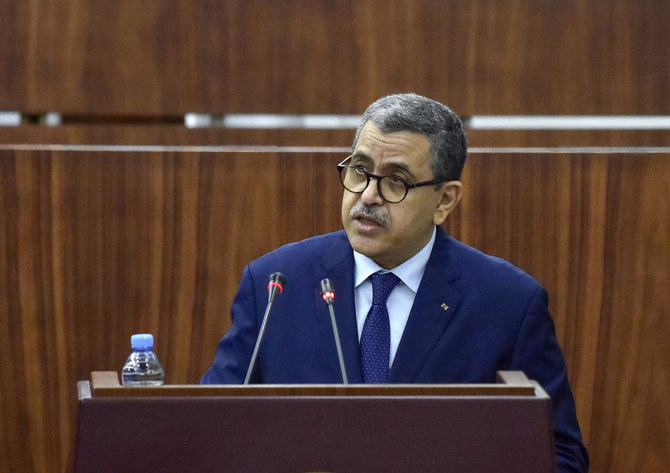 Algerian Prime Minister Abdelaziz Djerad
