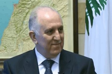 Lebanese caretaker Interior Minister Mohammed Fahmy