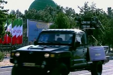 Iran defense systems unveiled in military parade