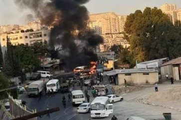 Bus blast in Damascus