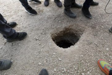 Gilboa jailbreak hole