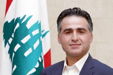Lebanese Public Works and Transportation Minister Ali Hamieh