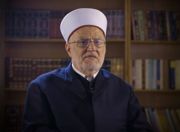 Al-Aqsa Mosque preacher Sheikh Ekrima Sabri