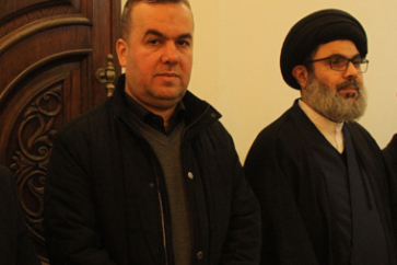 MP Hasan Fadlallah and Sayyed Hashem Safieddine