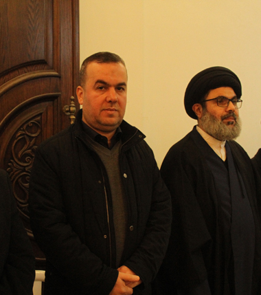 MP Hasan Fadlallah and Sayyed Hashem Safieddine