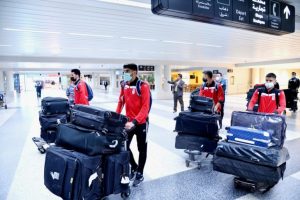 Iranian team Beirut airport