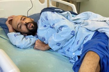 Khalil Awawdeh, Palestinian hunger striker.