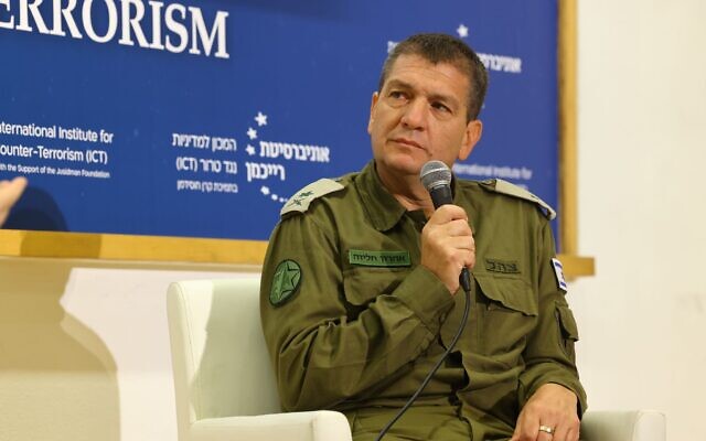 Israeli intel chief Aharon Haliva