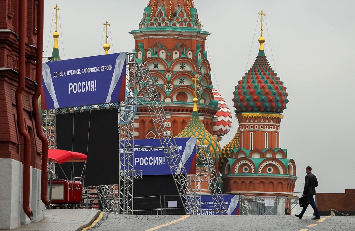 Moscow Red Square annexation ceremony