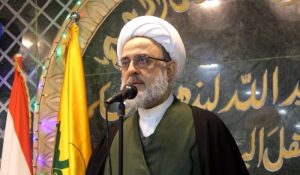 Member of Hezbollah Central Council Sheikh Nabil Qawook 