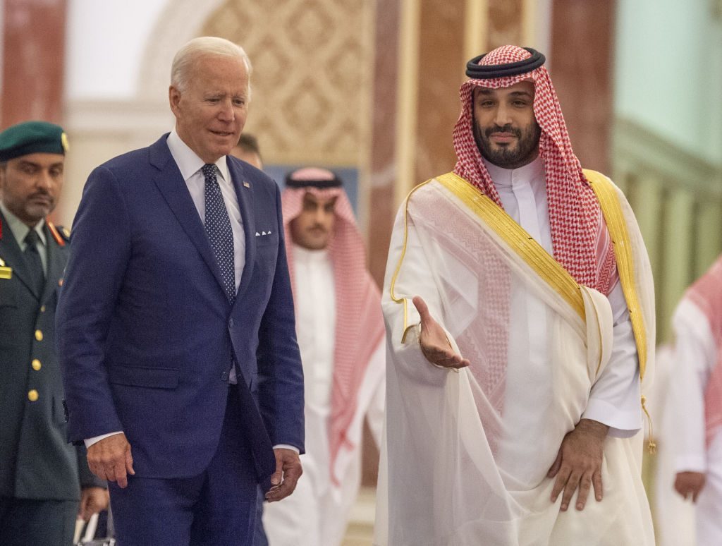 Biden MBS Saudi visit