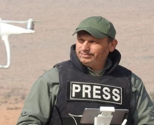 Al-Manar correspondent in south Lebanon Ali Shoeib.