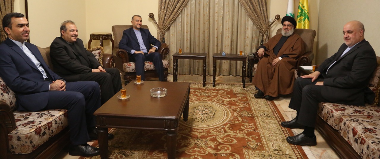 Sayyed Nasrallah meeting Amirabdollahian