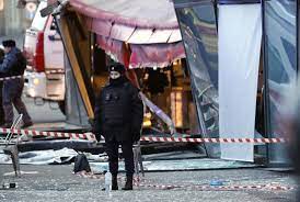 St. Petersburg cafe explosion