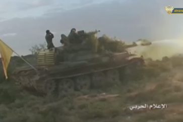 Hezbollah T-54 tank