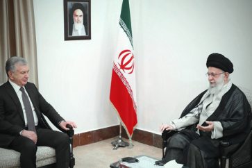 Khamenei, Uzbek president