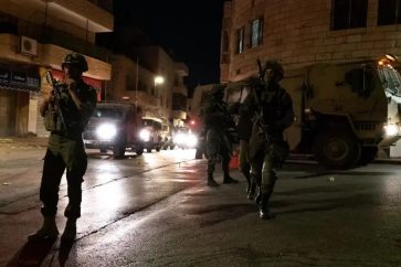 Israeli occupation forces Ramallah